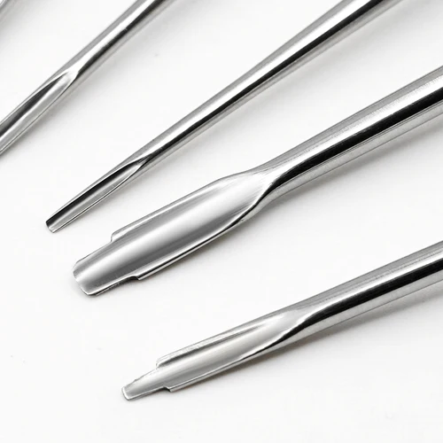 Imagen 1 del producto 8 Uds elevador Dental extracción de dientes pinzas de extracción de dientes elevador de raíz curvada de acero inoxidable herramientas quirúrgicas de dentista