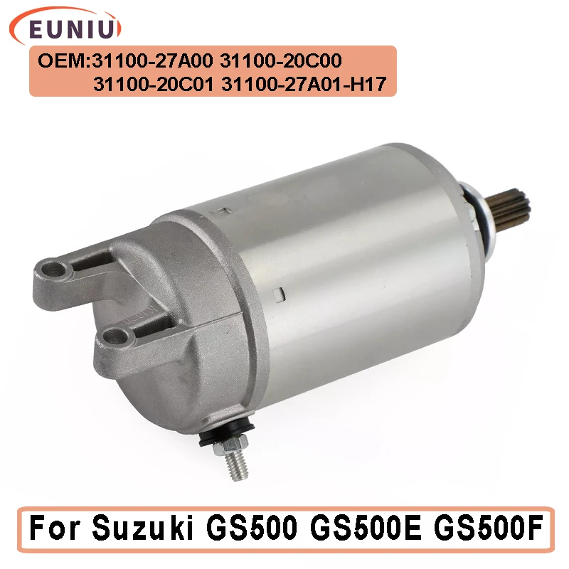 

Professional Starter Engine Starter for Suzuki GS500 GSX750 31100-27A00 31100-20C00 31100-20C01 31100-27A01-H17