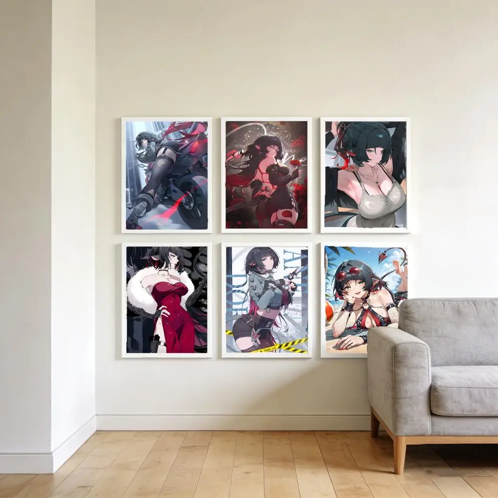 Game character Zenless Zone Zero Jane Doe Poster Elegant Home Artwork Collection & Trendy Interior Decor
