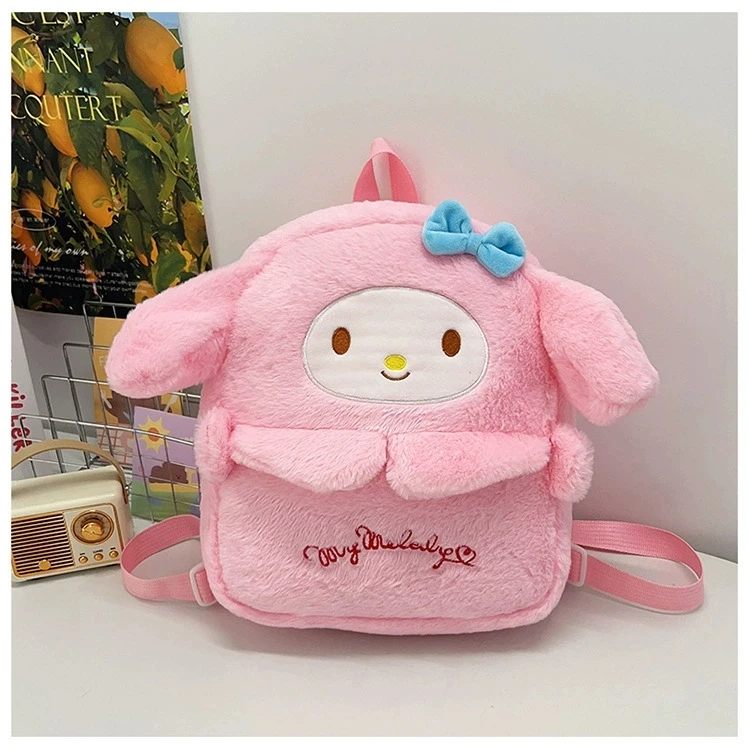 Y2K Miniso Kawaii Cat Lolita Bag Cute Shoulder Bag Girls Transparent Pocket Harajuku Crossbody Bag Women's Fashion Backpacks