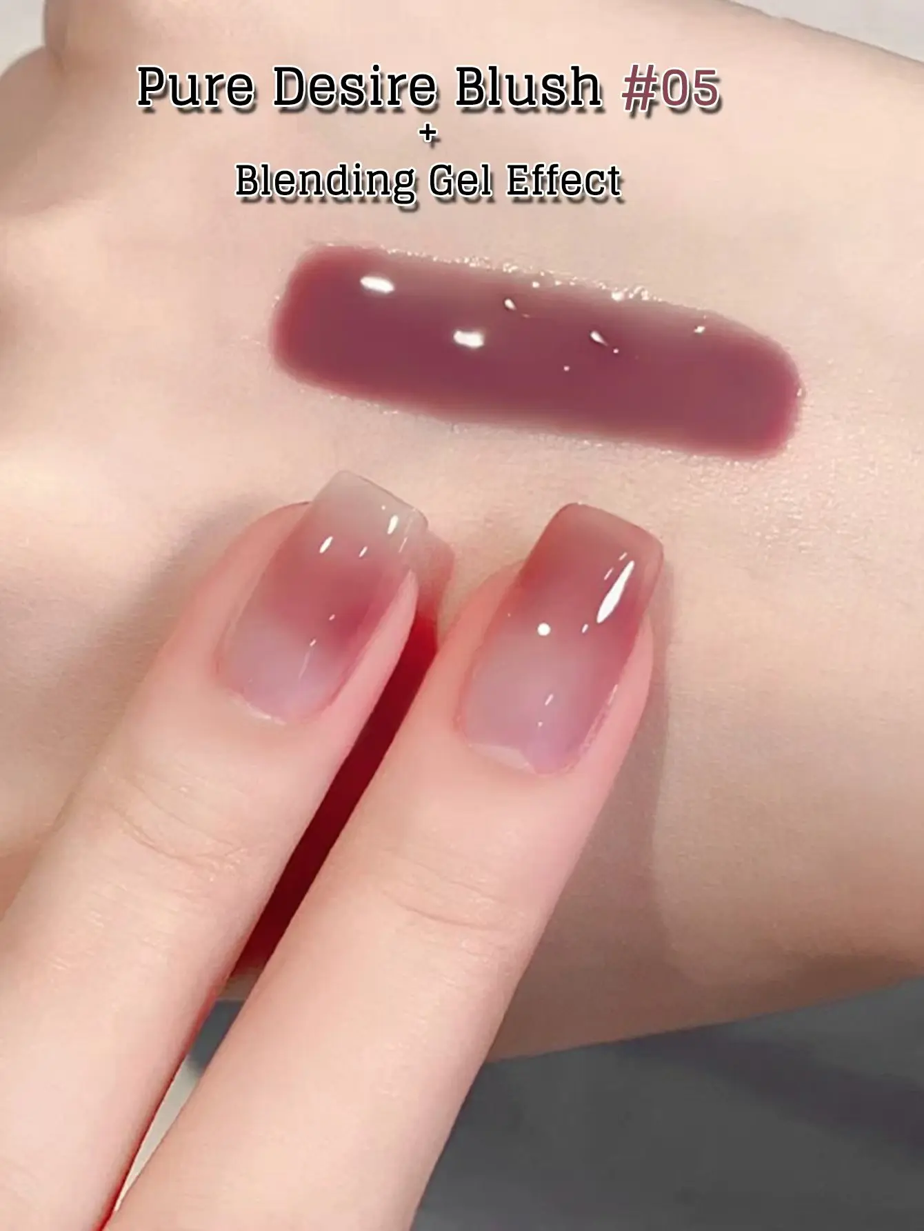 1-24 stücke WS Sommer Herbst Nägel Eis Transparent Rosa Braun Gel Nagellack Beliebte Bleaching Nagel Salon Nail art Nagel liefert