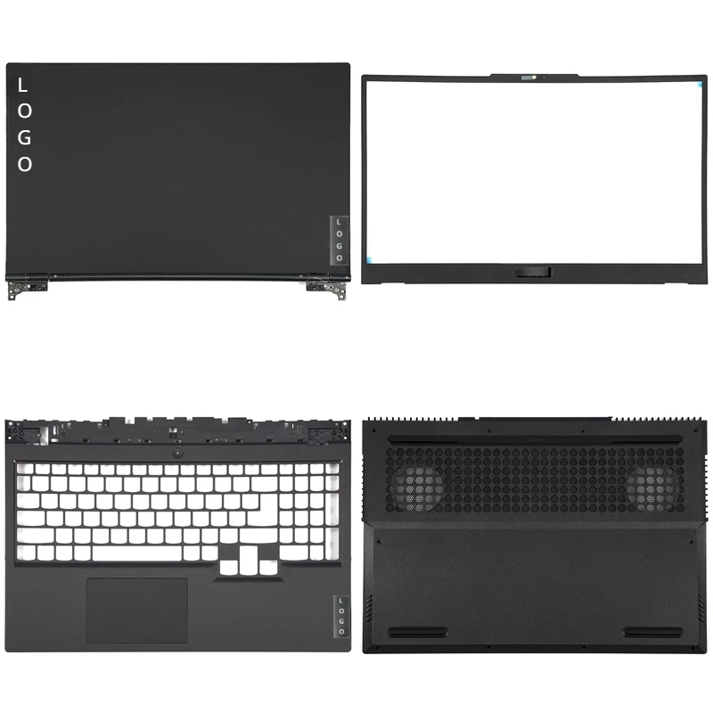 

New For Lenovo Legion 5-15 5-15ITH6H 5-15ACH6H 2021 Laptop LCD Back Cover Front Bezel Upper Palmrest Bottom Case Keyboard Hinges