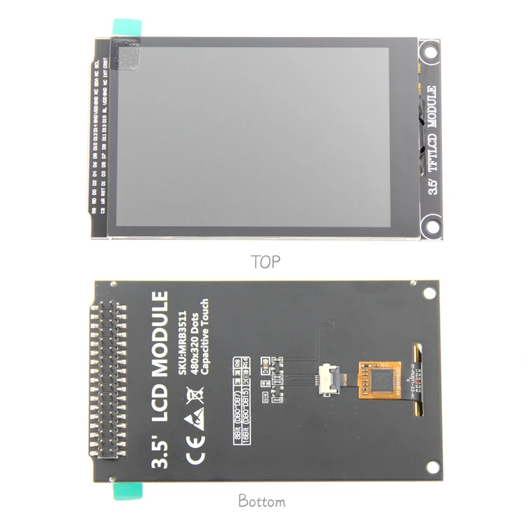 3.5 Inch Capacitive Touch Module Hd Tft Scherm Kleur Module 480X320 Capacitieve Touchscreen