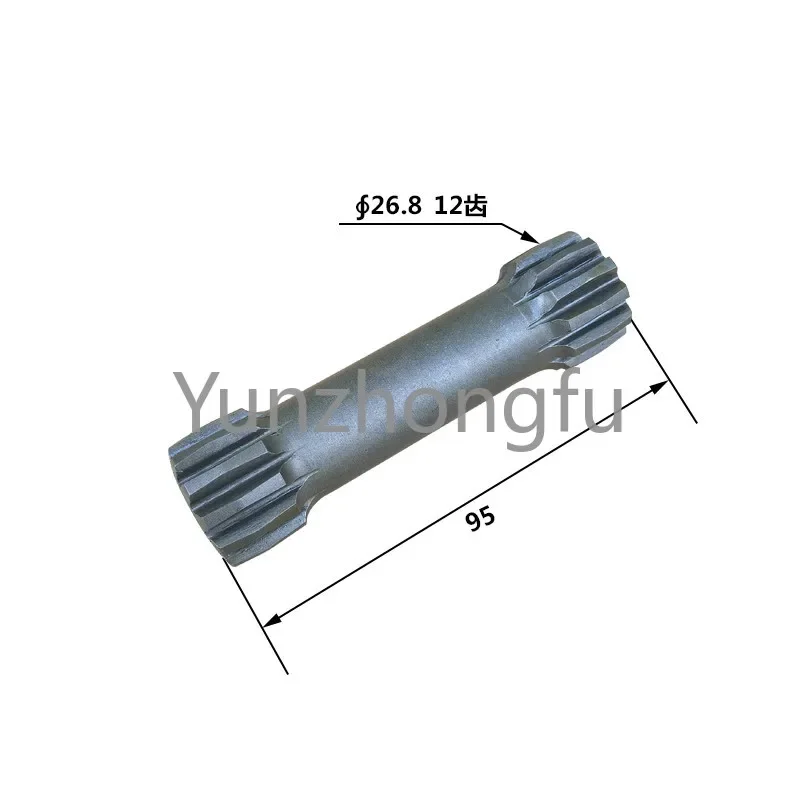 Swing motor parts for Kubota mini excavator parts U17 rotary vertical shaft center gear shaft