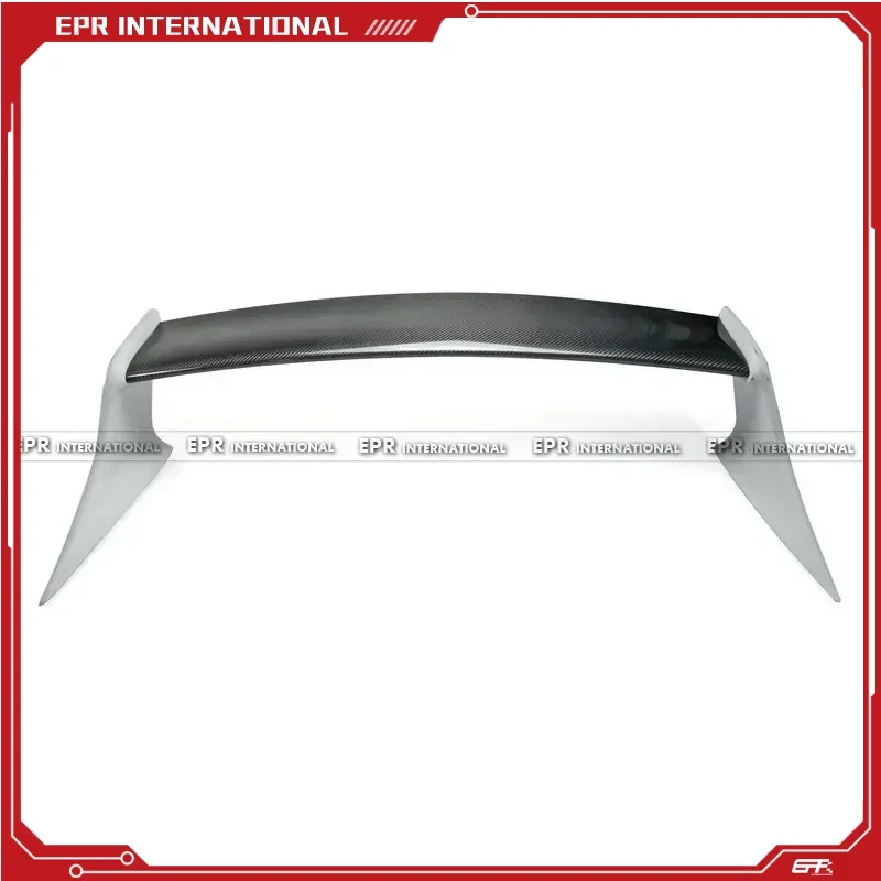 Para Toyota MK4 Supra fibra de carbono estilo TRD alerón trasero con fibra de vidrio FRP accesorios de coche pierna (hoja de fibra) estilo de coche