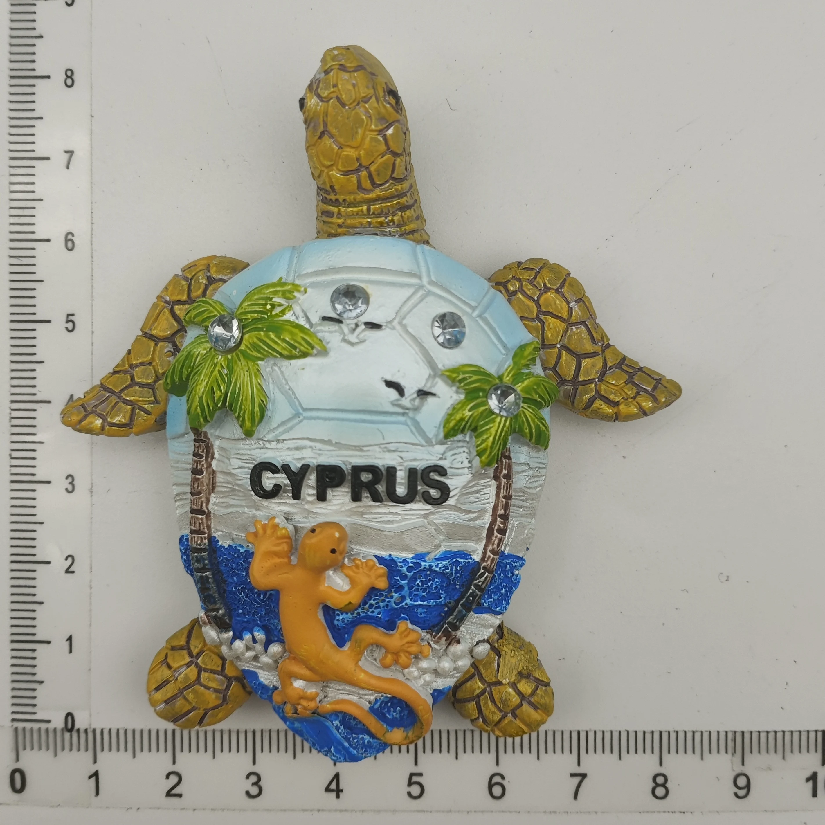 Europa Cyprus 3D Flavour Koelkastmagneet Toeristische Souvenirs Koelkast Magnetische Stickers Reiscollectie Cadeau
