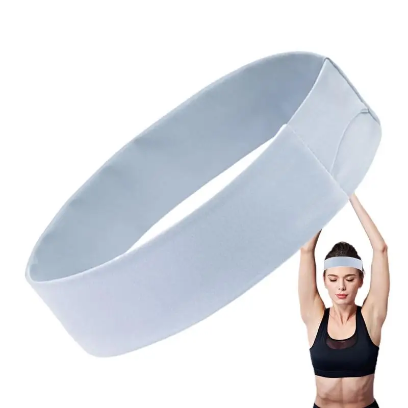 

Workout Headbands For Women Breathable Sport Hair Band Non-slip Moisture Wicking Portable Workout Accessories For Training Yoga