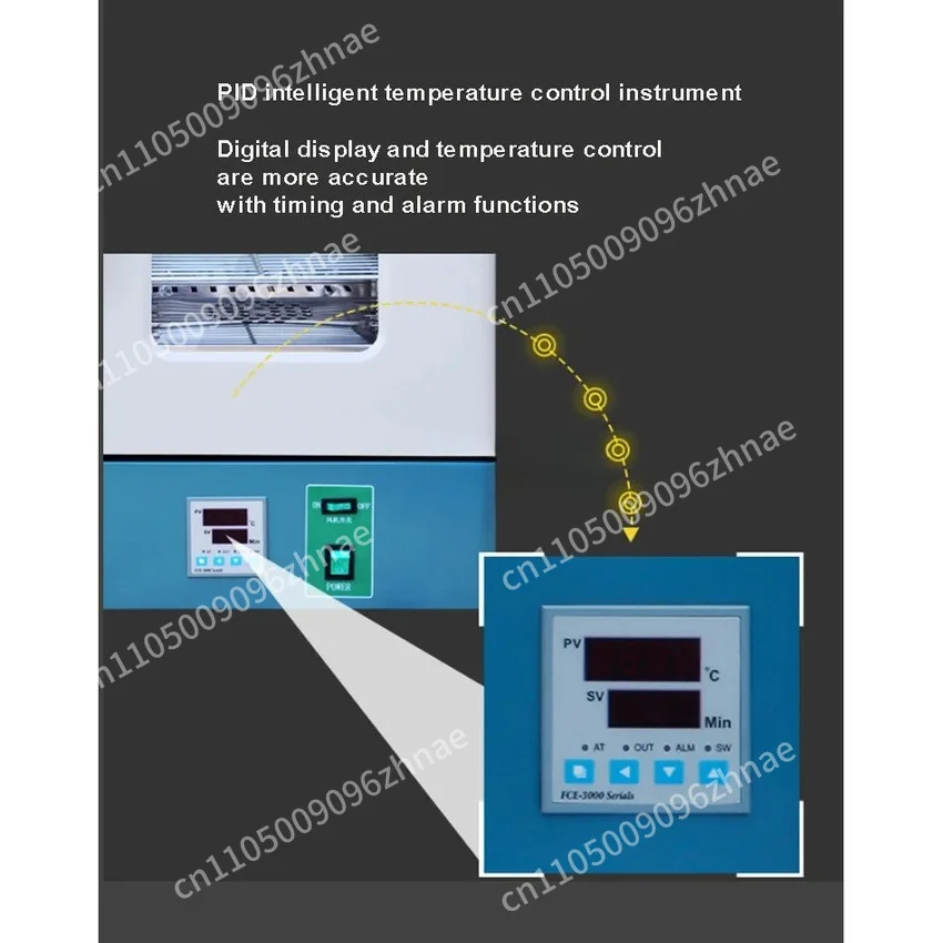 600W electric heating constant temperature drying oven with fan for industrial hygiene science 101-00AB