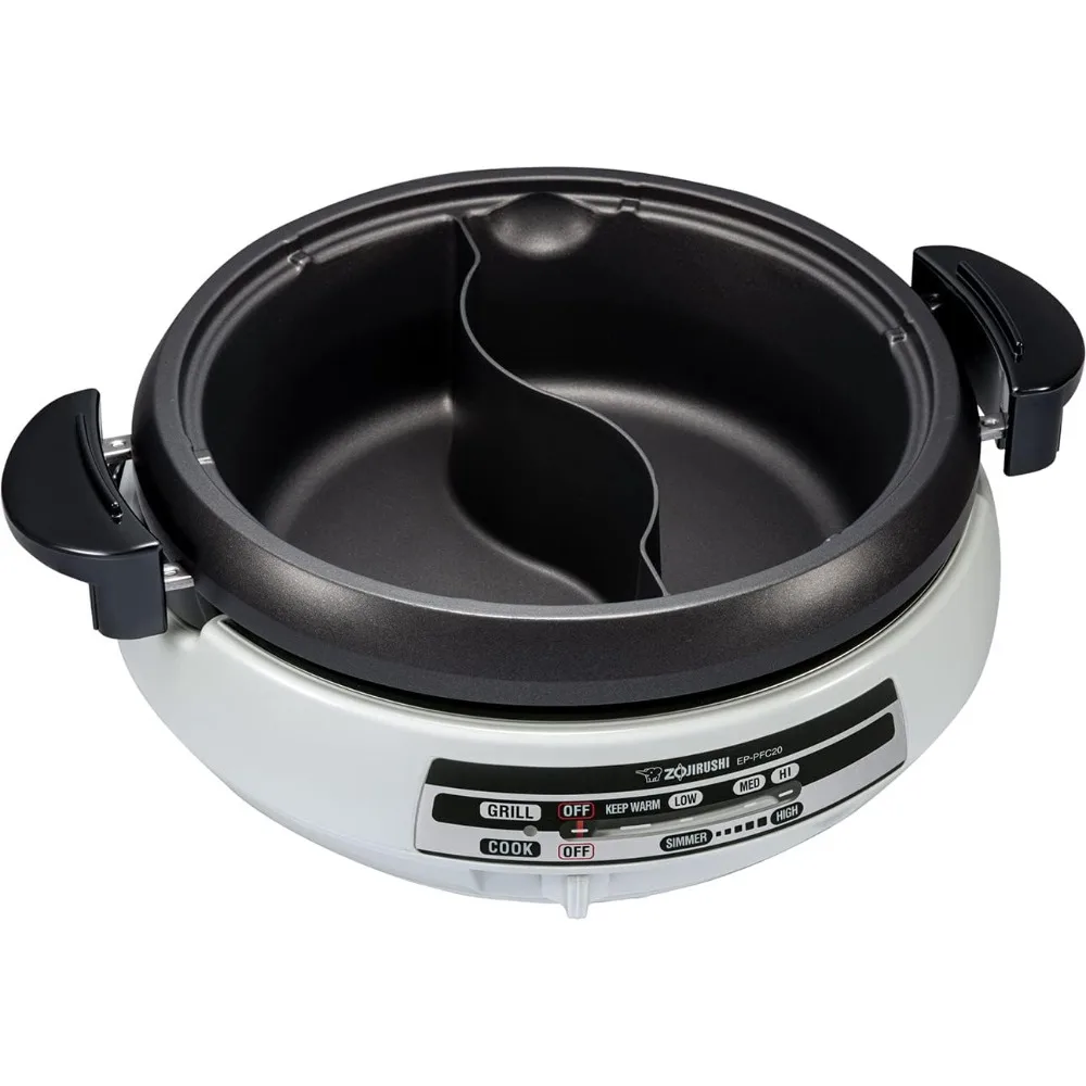 Gourmet dExpert Electric Skillet for Yin Yang Hot Pot