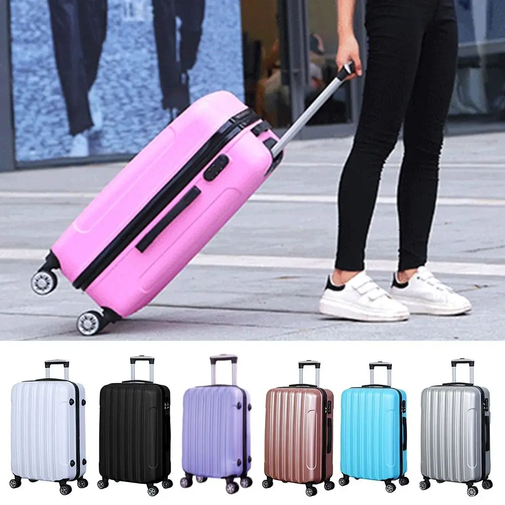 Universal Wheel Travel Suitcase Lightweight ABS Password Trolley Case Wear-resistant Boarding Luggage Fashion Rolling Luggage