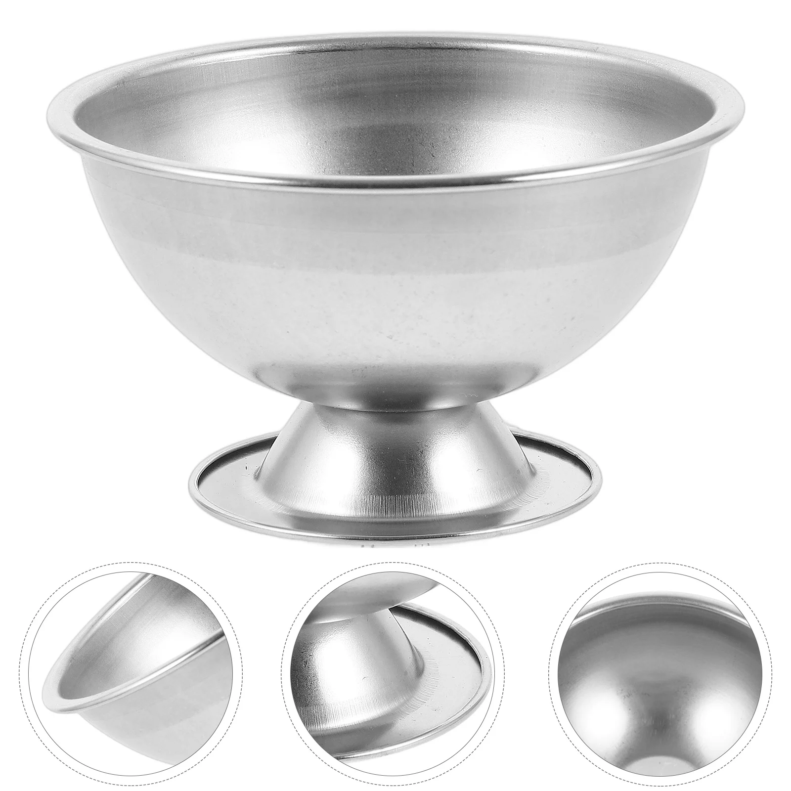 

Stainless Steel Alumn Bowl Lightweight Mixing Melting Boiling Container For Jewelry Making Portable Tool Pack Alumn Included