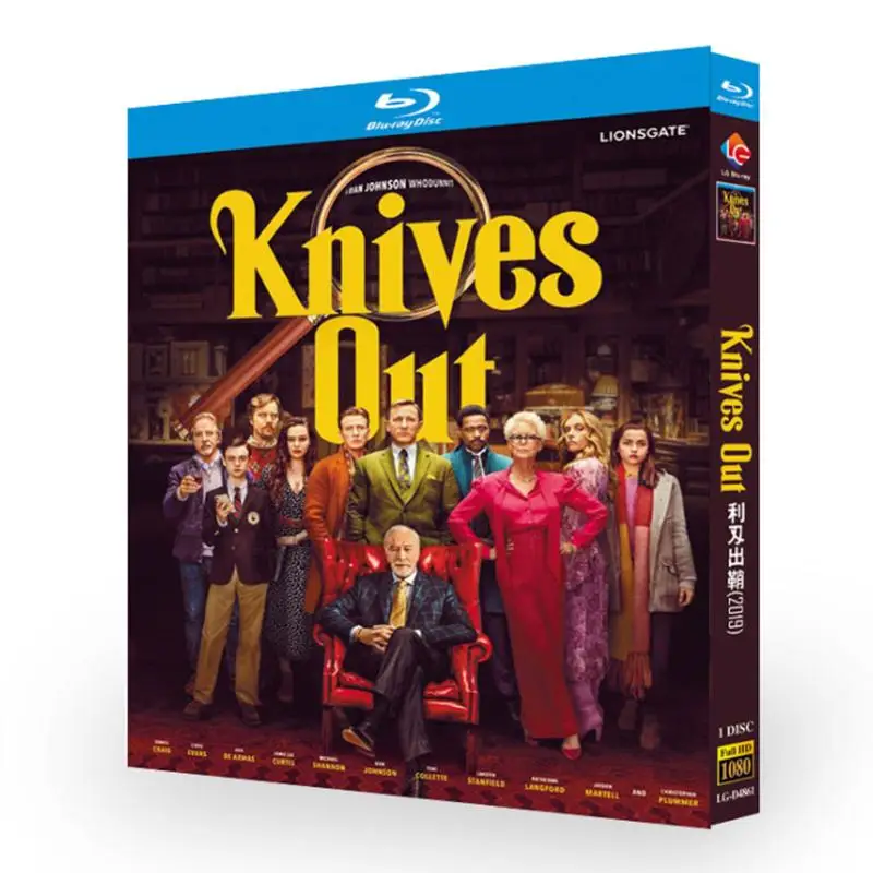 

Ножи выходят ‎ (2019) Диск Blu-ray