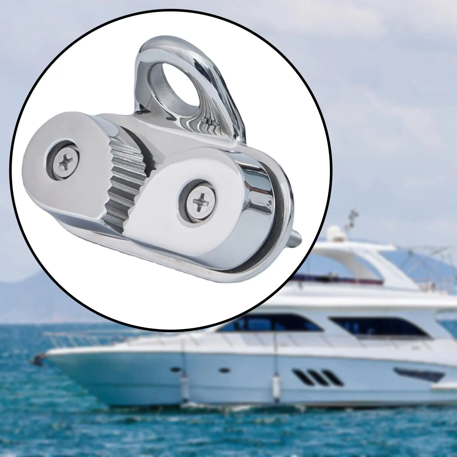 

Boat cam Cleat Premium Leading Ring Fairlead for Dinghy Sailboat Yachts