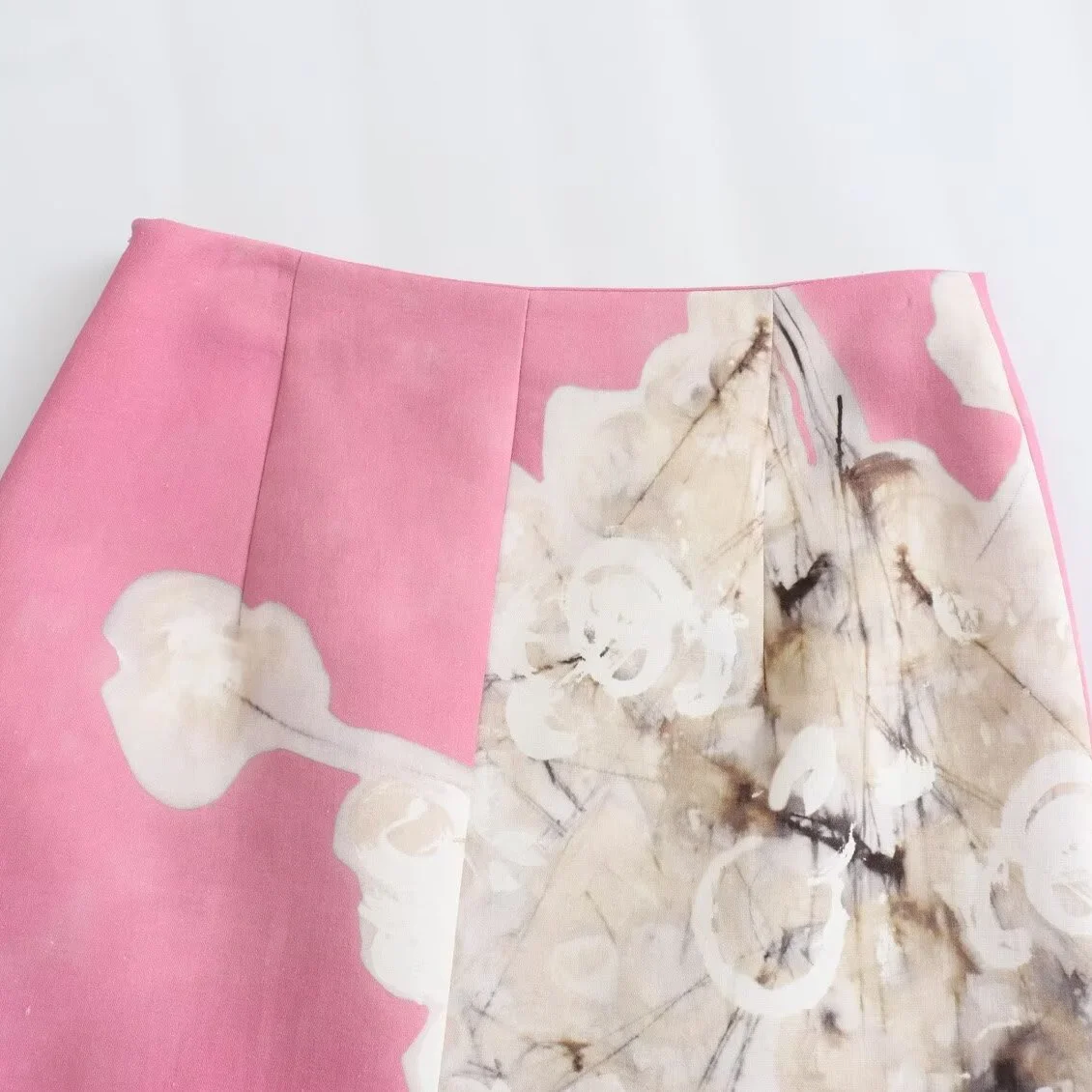 BSAY frauen Mode Frühjahr Sommer Neue Split Vintage Chic Weibliche Hohe Taille Elegante A-line Lange Gerade Rock Mujer – Detail 23