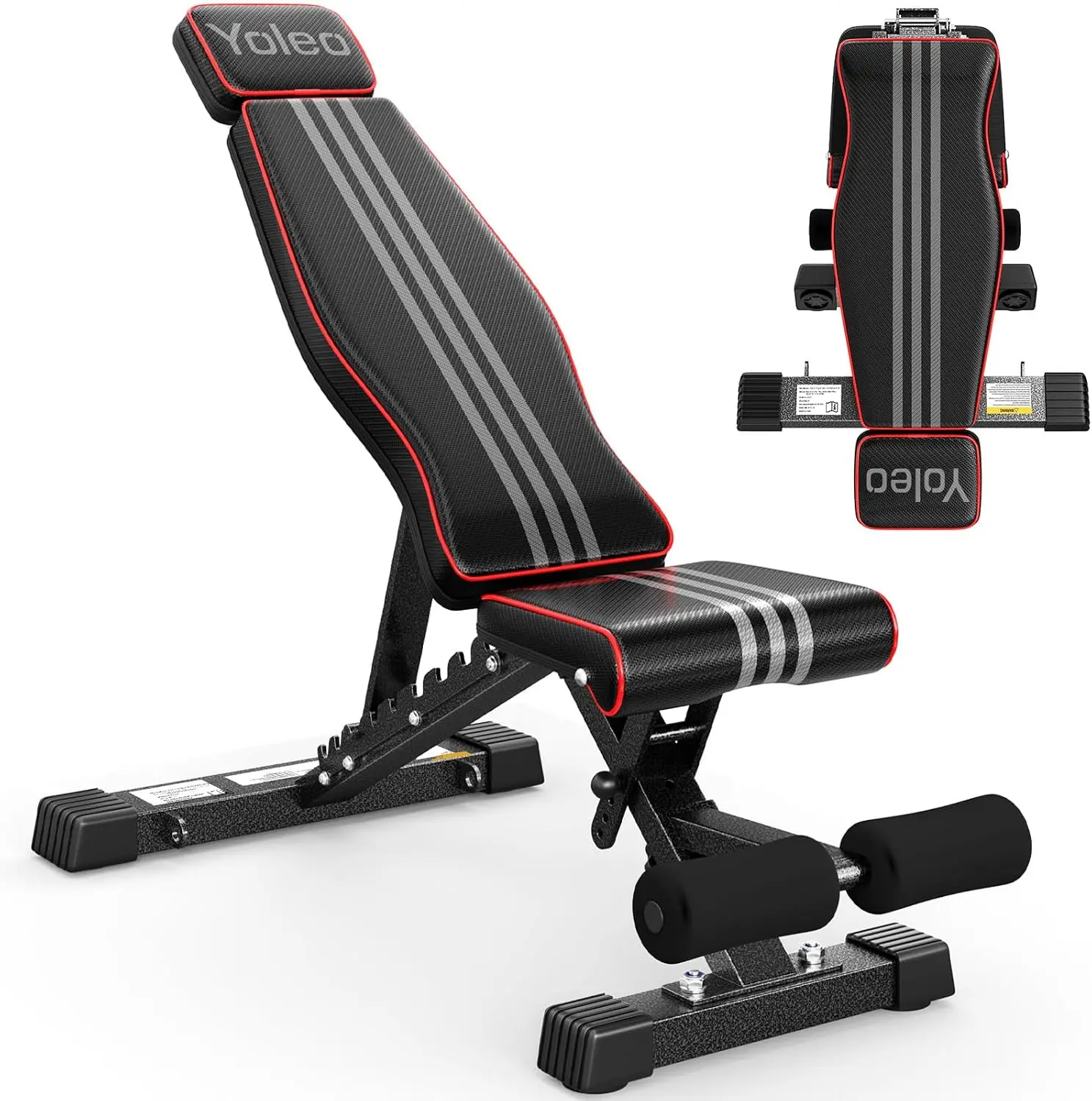 Certified 827LBS ASTM Adjustable Weight Bench