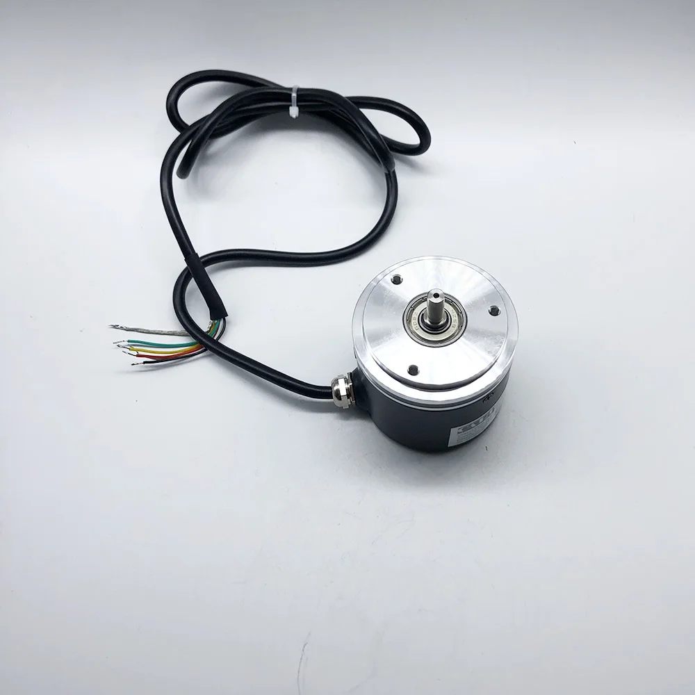 Solid shaft 6mm rotary encoder- GHST58 series synchronous flange optical motor 1024ppr