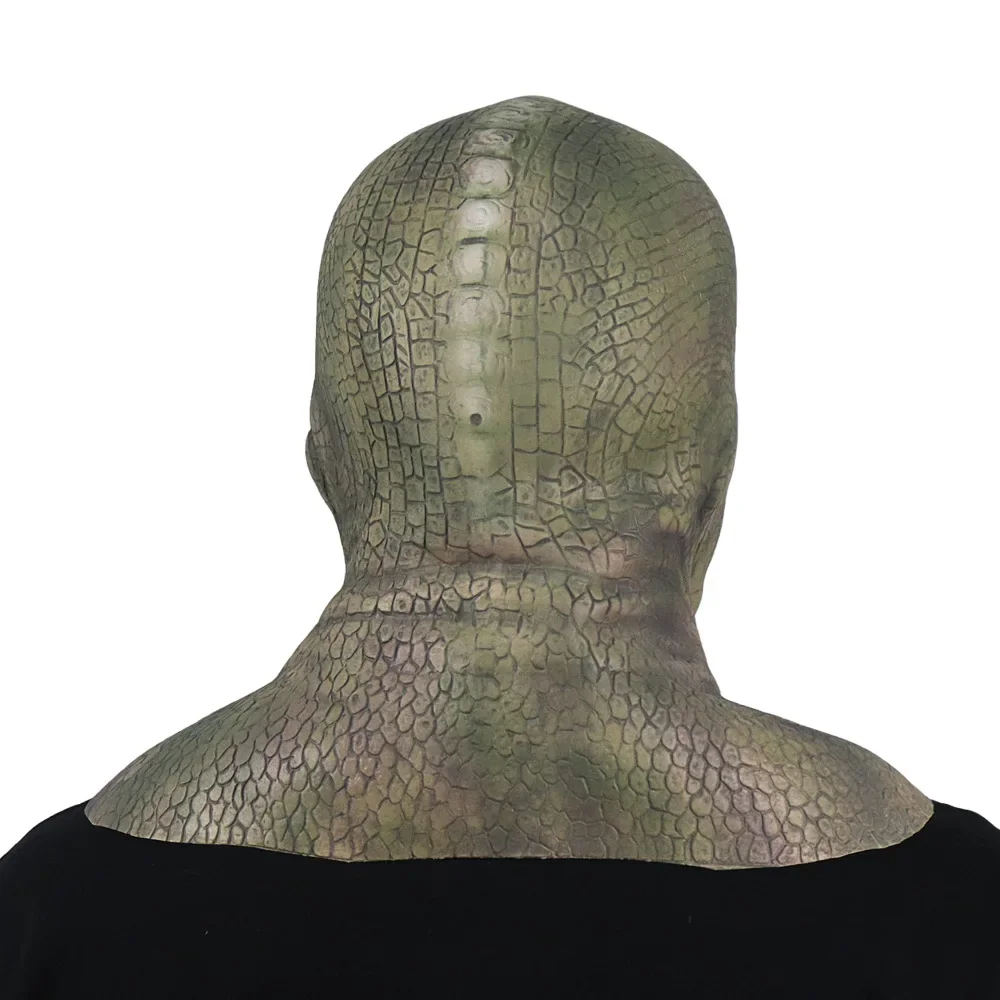 Masque Effrayant de Lézard pour Halloween, Accessoire de Costume avec Casque Intégral, pour ixà Thème de Carnaval