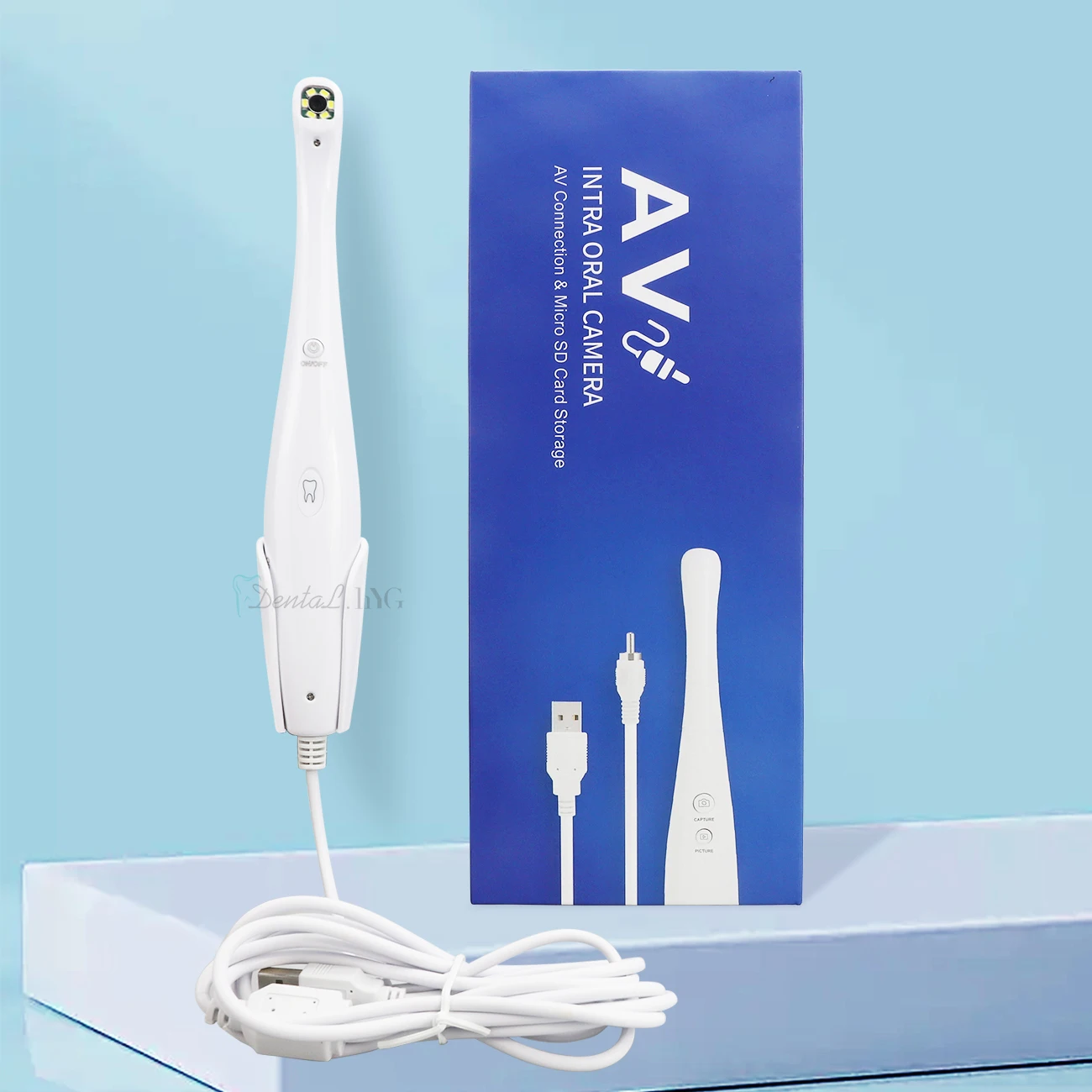 Vga Tv Out Zet Intra Orale Camera Endoscoop Led Intraoral Camera Usb Type Met Sd-kaart