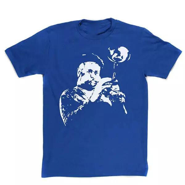 Dizzy Gillespie Concert Men T-shirt Blue Cotton All Sizes  High Quality 100%Cotton Short Sleeve