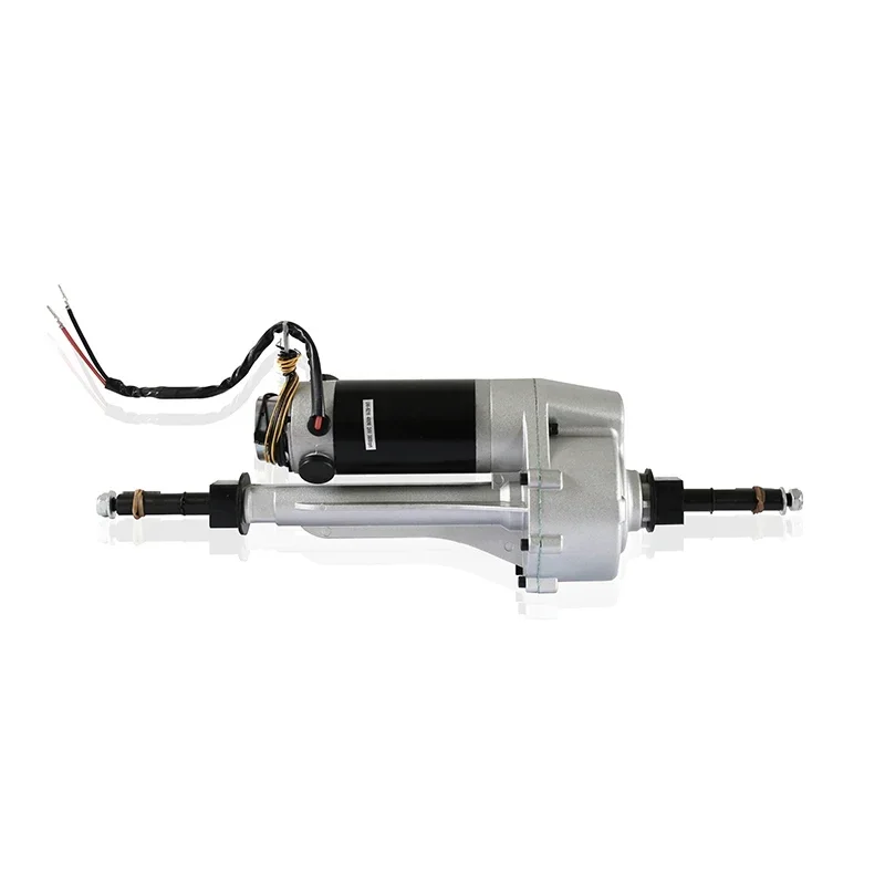 24v customized 800w go kart rear axle kit rear differential axle with driver system for floor cleaning machine