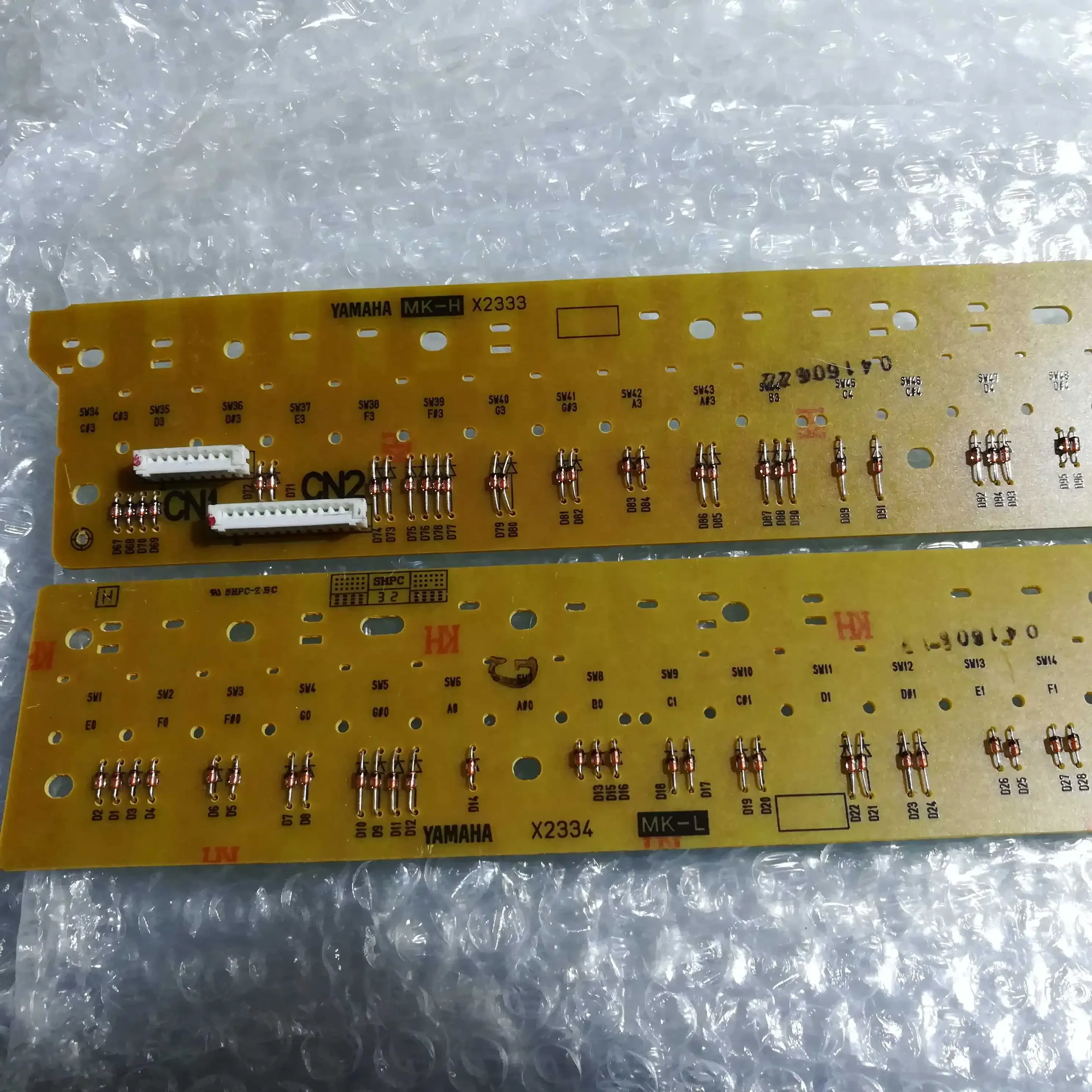 X2333 X2334 Key Contact Mk Board PCB For Yamaha DGX300 DGX305 DGX-200 230 220 205