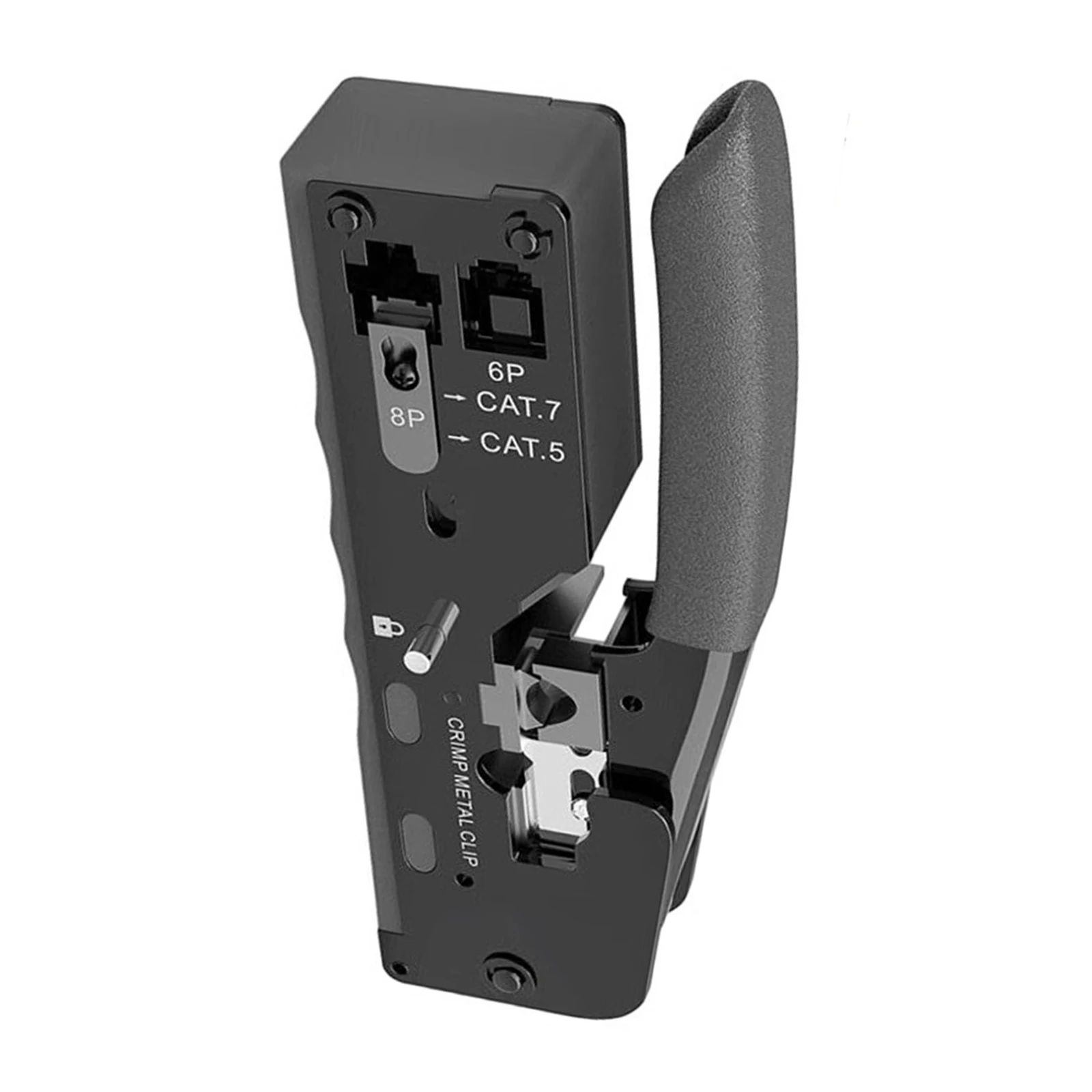 Многофункциональные сетевые плоскогубцы, обжимной инструмент Cat5 Cat6 Cat7 RJ45, обжимной инструмент все в одном EZ для обжима RJ45