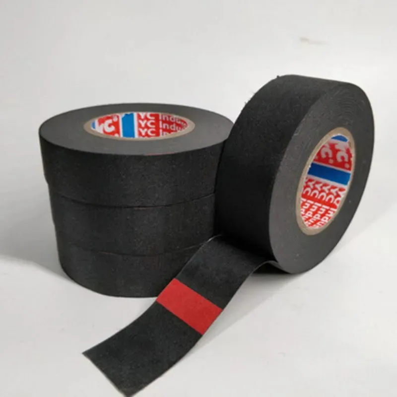 Electrical Tape Heat Resistant Harness Tape Insulation Automotive Fabric Cloth Tape Waterproof Noise Resistance Adhesives Tape