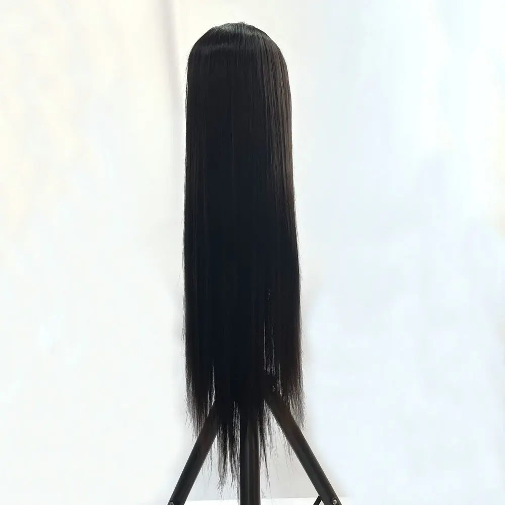 Adorable Protein Fiber Mixed Synthetic Hair 4*4 T Part Lace Wig,30\