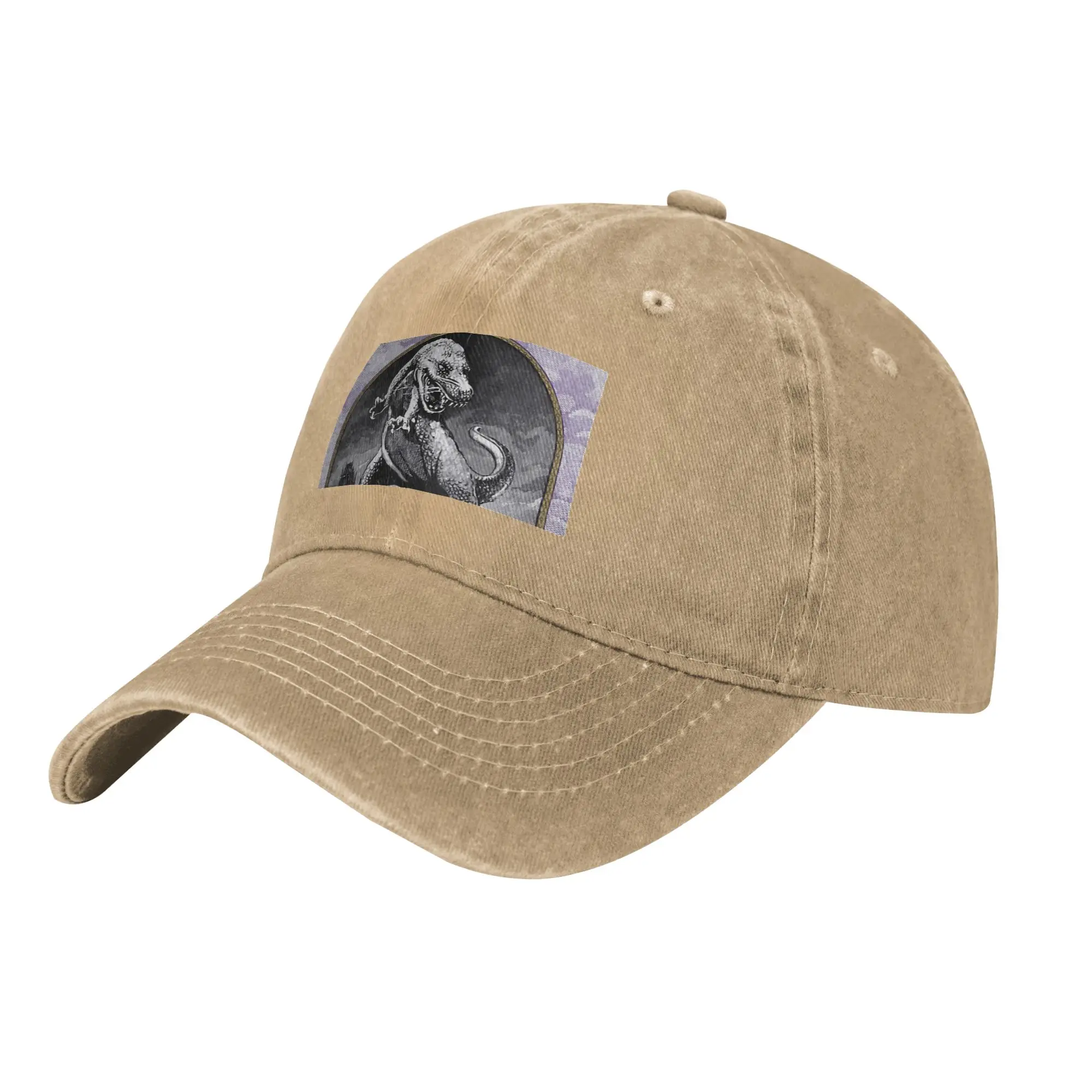 Fashion The Lost World 1920 s movie poster art baseball cap  Versatile Denim Hat Trucker Cap