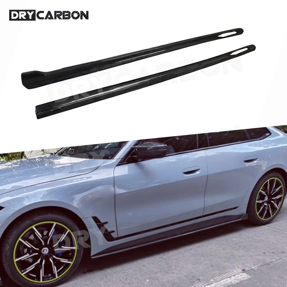 

Carbon Fiber Side Skirts Extension Splitters Lip Wing Spoiler for BMW 4 Series G26 425i M Sport 2020+ FRP Side Skirts Body Kits