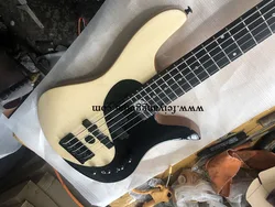 Electric Bass Guitar with 24 Frets, 5 String ,High Quality Electric Bass Guitar，can be customized,free shipping