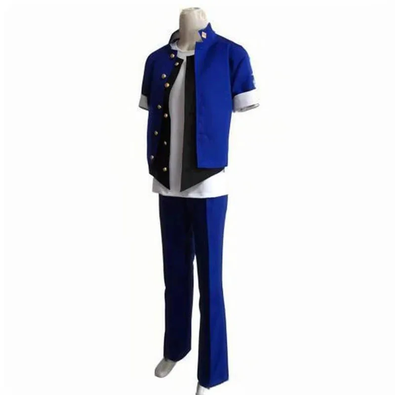 

Shingo Yabuki Cosplay Costumes Anime KOF Role Play Uniform Halloween Carnival Dressing For Men eo]5