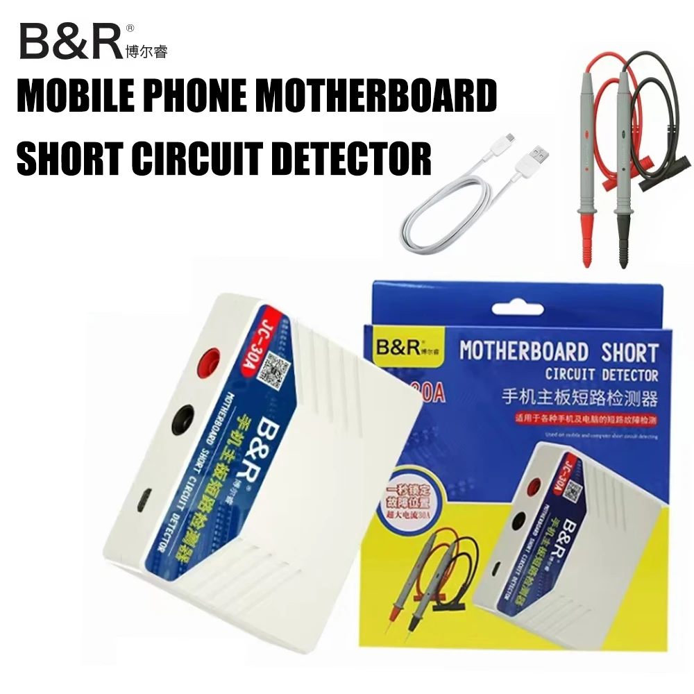 

B&R JC-30A Multi-functional Short Killer Circuit Detector Short Upgraded Version Power Phone Repair Shortkiller