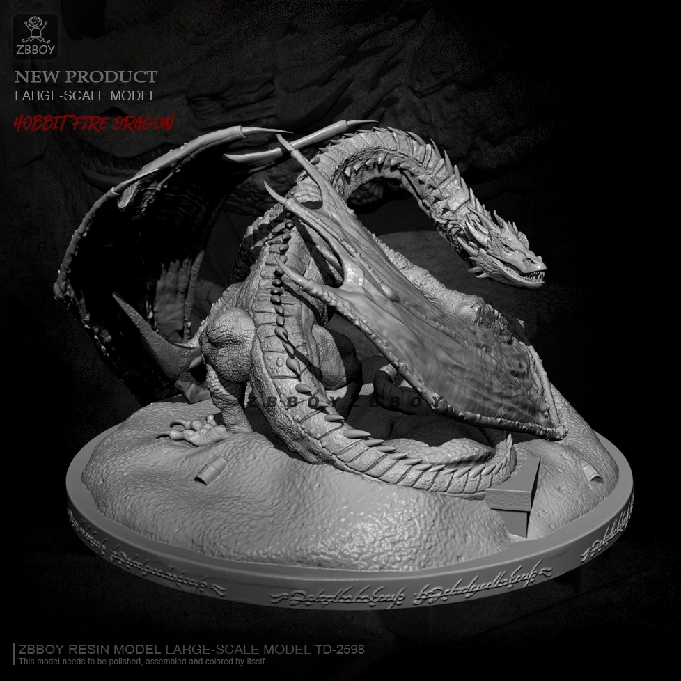 140mm Resin model kits figure colorless and self-assembled TD-2598