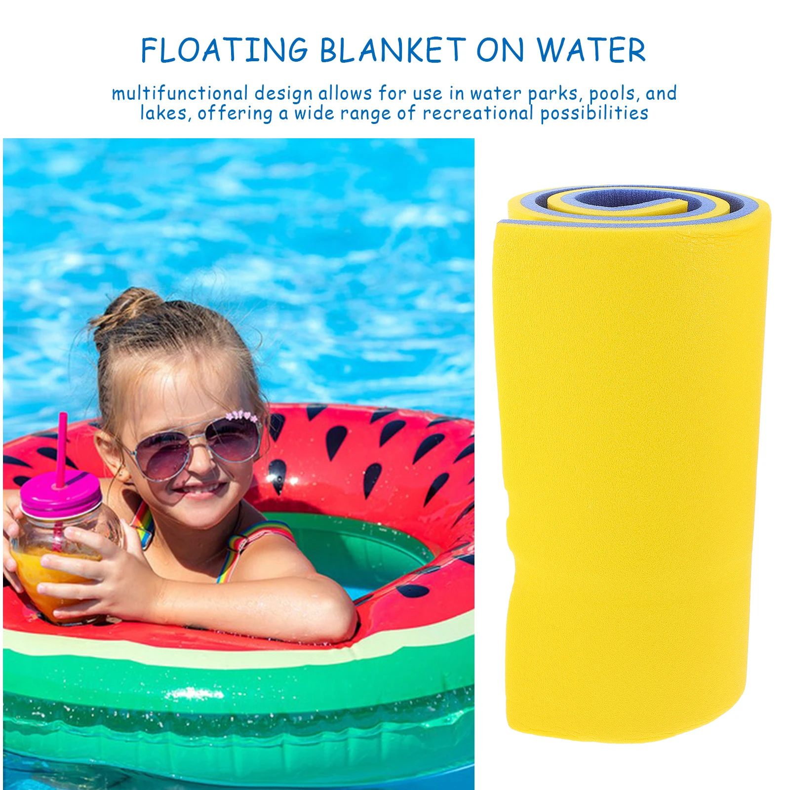 

Floating Water Mat Foam Water Floating Pad Lily Pads For Lake Pool Beach Water Recreation And Relaxing Kids And Adults Playing