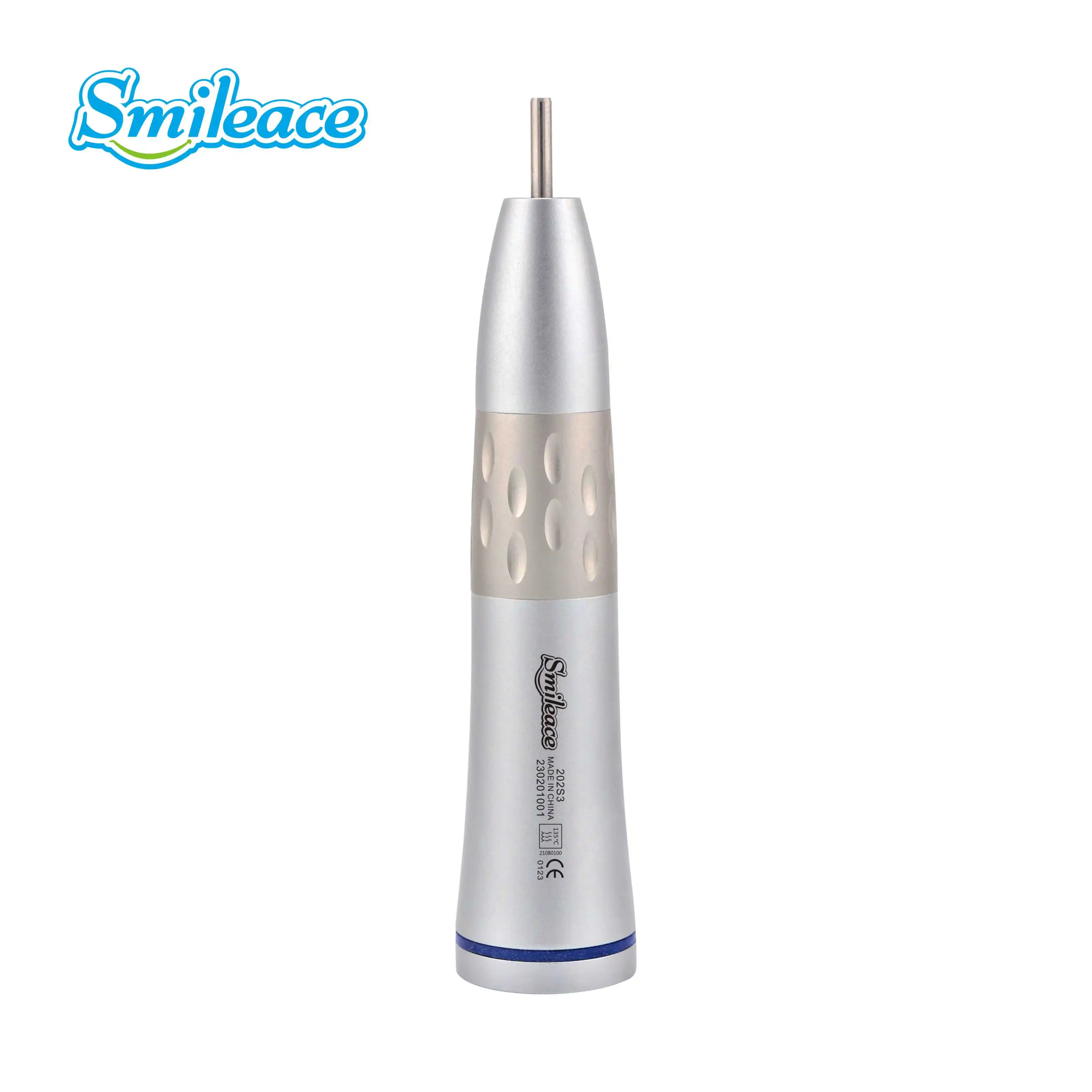 Dental 1:1 Low Speed Straight Handpiece Inner Spray Stainless Steel Contra Angle Strong Anti-slip Design Surgical Handpieces