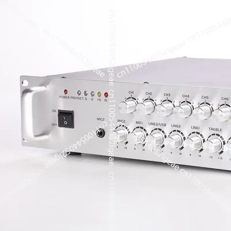 PA-5150USBD 150W High Quality Household Power Amplifier 6 Zone Audio Receiver, Power Amplifier, Aluminum Alloy