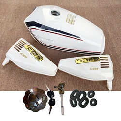 Motorcyle Fuel Tank for Honda Dayang Haojin Jialing Qianjiang Skygo Haojin CG125 CG150 CG200 With Side Cover Tank Cap Fuel Tap