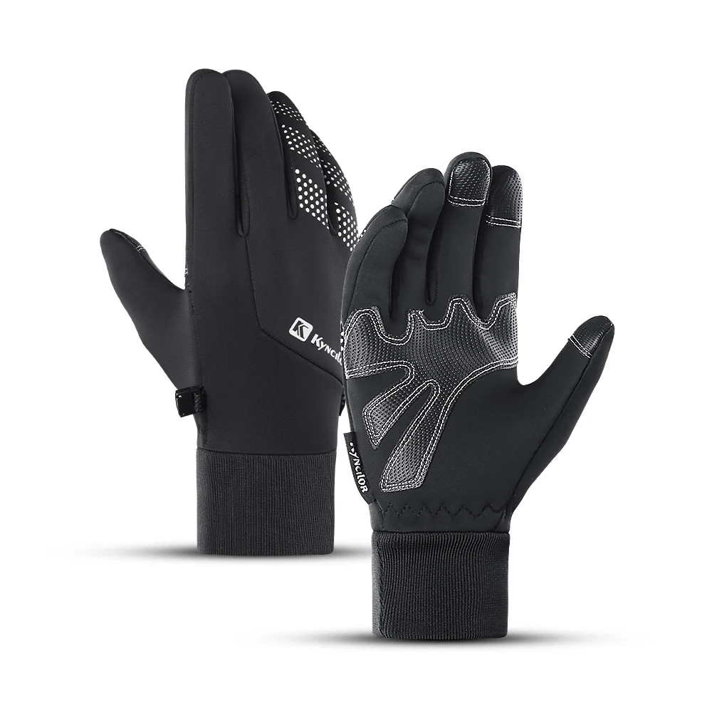 AliExpress Kyncilor Men's cycling gloves Winter Finger Breathable Anti Skid Gloves For Sports Riding Bicycle Shockproof Pads Cycling Hiking Gloves
