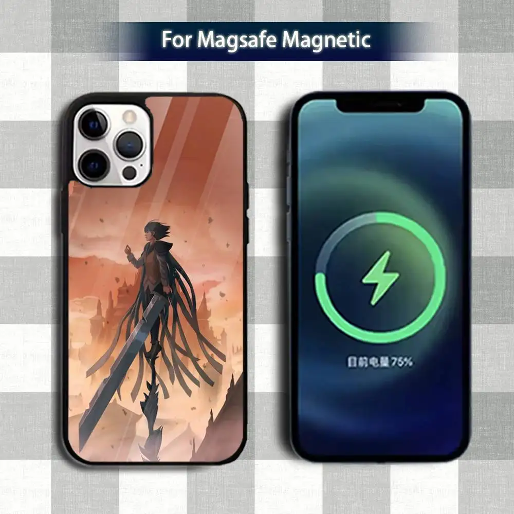 M-Mistborn VinS Trilogy telefoonhoesje voor iPhone 13,12,15,17,11,16,14,Pro,Max,Plus,Mini,Magsafe,Magnetische draadloze oplaadhoes