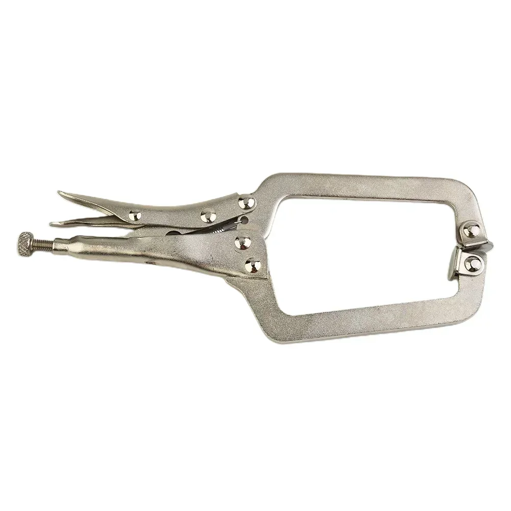 9Inch Locking Clamps C Type Steel Clips 23cm Vise Grip Locking Woodworking Welding Pliers Wood Tenon  Locator Tools