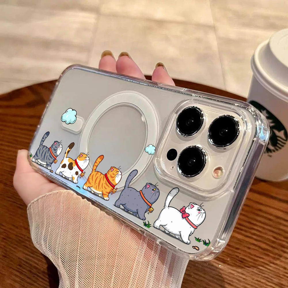 Schattige cartoon kat transpar - Cute Cartoon Case recensie en prijs