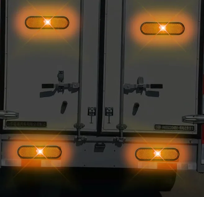 Universelle selbstklebende Reflektor-Warnstreifen für Motorräder und Fahrräder, Warnstreifen für vorne und hinten, Zubehör für Outdoor-Radfahren – Detail 4