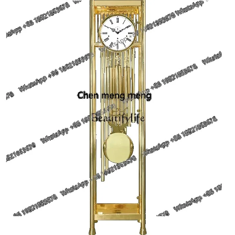 style NEW European floor clock living room high-end movement light luxury modern simple floor clock ss 8617