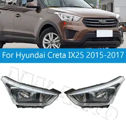 Head Light Head Lamp For Hyundai Creta IX25 2015-2017 Headlight Front Light Assembly