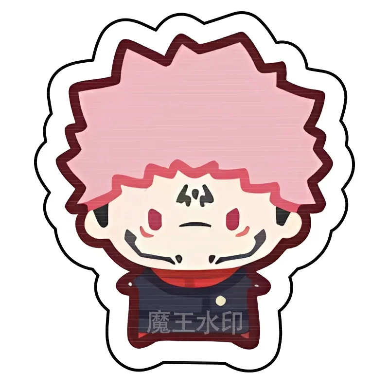 

Game Jujutsu Kaisen Satoru Gojo Itadori Yuji Ryomen Sukuna Cosplay Polypropylene Clip Cartoon Acrylic Sticky Note Organizer