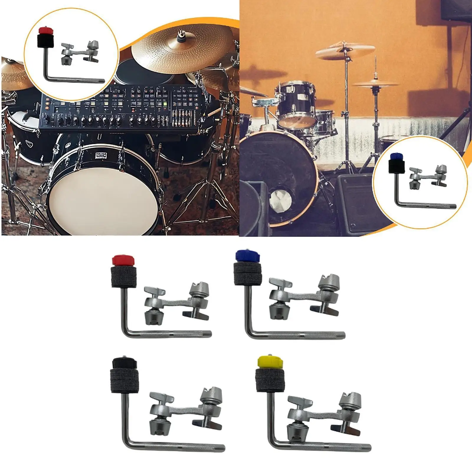 

Удлинитель тарелки, зажим L-образного стержня, быстроразъемный, компактный, легко износостойкий, рычаг тарелки для барабанщиков, оркестрового оркестра