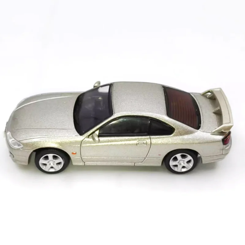 Modellino Auto Classica Silvia S15 in Lega Pressofusa Scala 1:64, Prodotto Finito, Giocattolo da Collezione, Regalo, Esposizione Statica