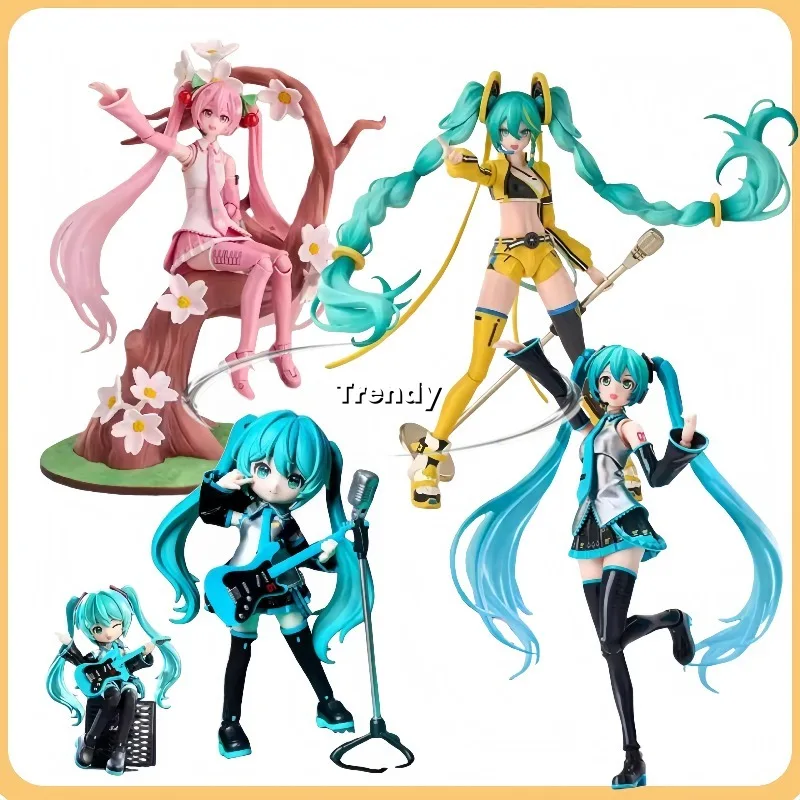【スポット商品】ブルーク-初音ミク-ミラキュラスエディション-桜未来-可動人形-手作りモデル-女の子向けおもちゃ