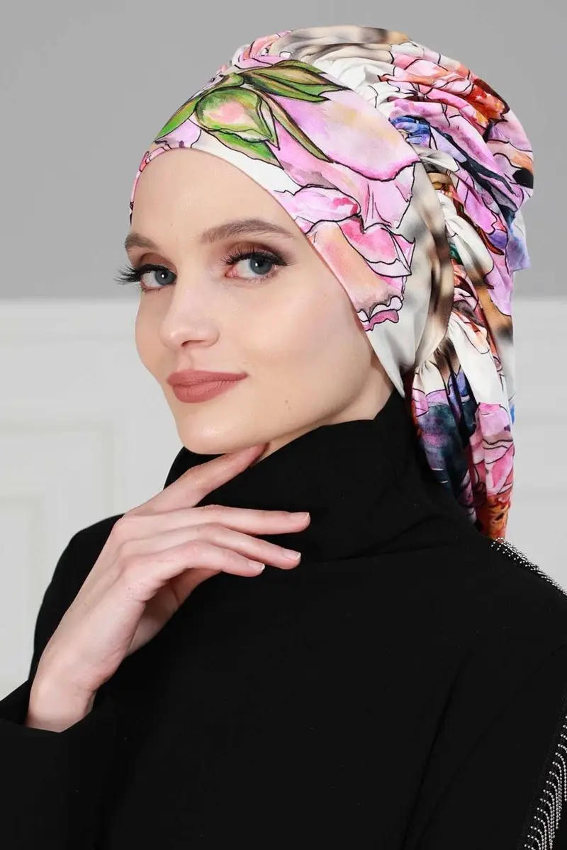 Drapierte Penye Knochen natur muster